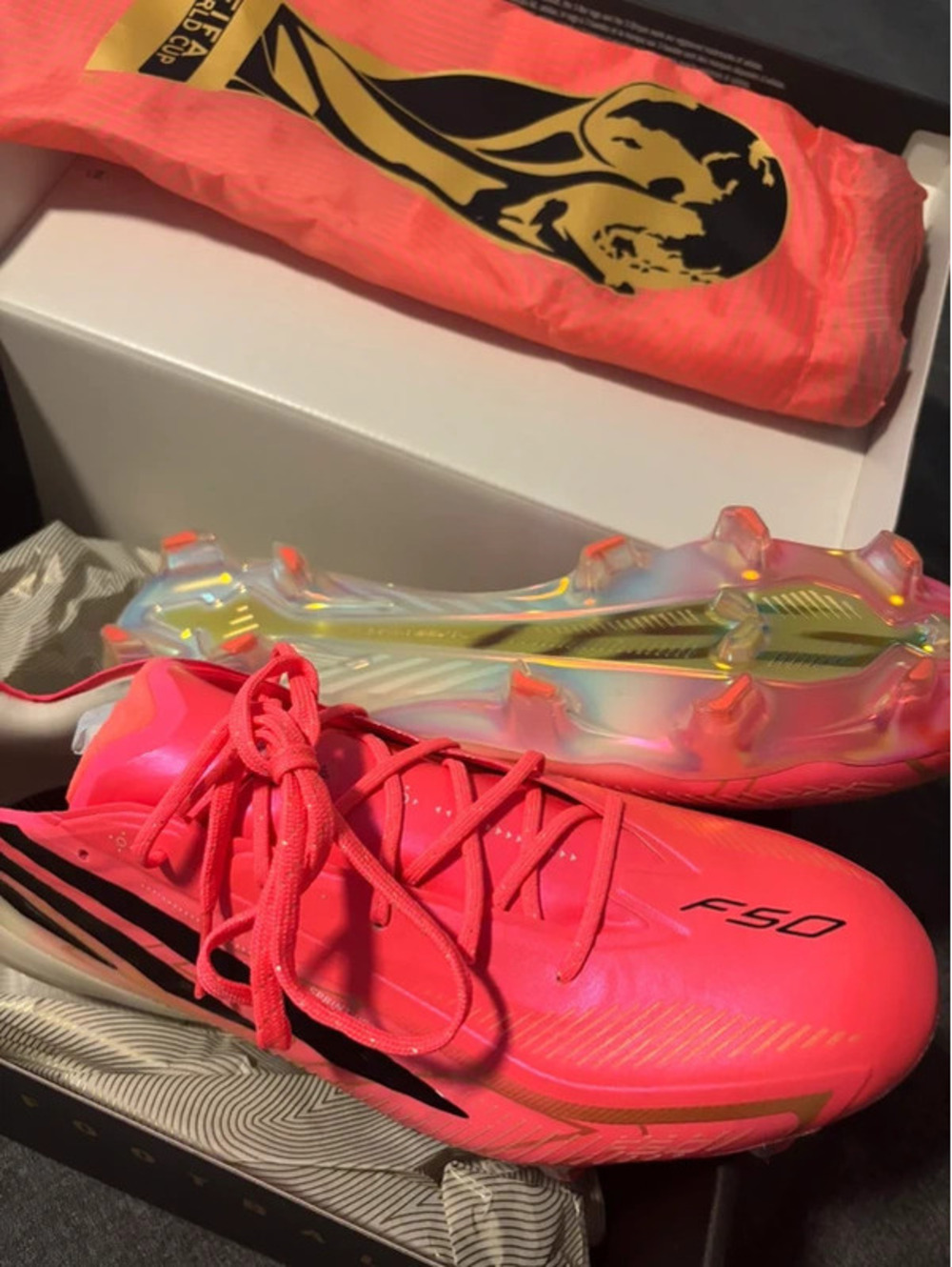 F50 Hyperfast Elite FG size 10 men or 11 women